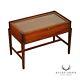 Chippendale Style Mahogany Vitrine Display Cabinet Coffee Table