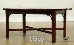 Chippendale Style Quality Mahogany Butlers Coffee Table