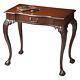 Chippendale Style Writing Desk Console Table Cherry Finish Free Shipping