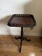 Chippendale Tripod Side End Table Plant Stand Flint & Horner Ny Damaged