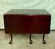 Chippendale Mahogany Drop Leaf Table