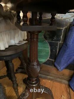 Chippendale style tilt top table