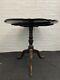 Circa 1800 Xl Hand Carved English Chippendale Georgian Pie Crust Tilt-top Table