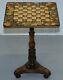 Circa 1820 Chinese Chinoiserie George Iv Rosewood Games Table Chess Tilt Top