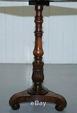 Circa 1820 Chinese Chinoiserie George IV Rosewood Games Table Chess Tilt Top
