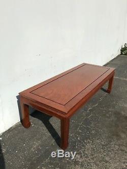 Coffee Table Bench Cocktail Chinese Chinoiserie James Mont Asian Chippendale