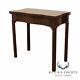 Colonial Williamsburg Collection Mahogany Georgian Style Flip Top Game Table