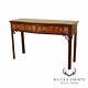 Councill Chippendale Style Mahogany 2 Drawer Console Table