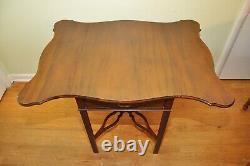 Councill Craftsman Chippendale Mahogany Pembroke Table