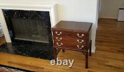 Councill Craftsman Georgian Petite Chest 2 Drawers Bedside/Accent/Lamp FREE SHIP