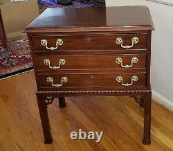 Councill Craftsman Georgian Petite Chest 2 Drawers Bedside/Accent/Lamp FREE SHIP