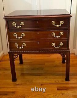 Councill Craftsman Georgian Petite Chest 2 Drawers Bedside/Accent/Lamp FREE SHIP