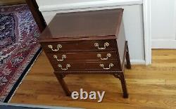 Councill Craftsman Georgian Petite Chest 2 Drawers Bedside/Accent/Lamp FREE SHIP