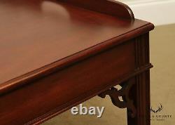 Councill Craftsmen Chippendale Style Mahogany Butlers Coffee Table
