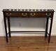 Councill Craftsmen Furniture Chippendale Mahogany Console Table