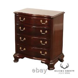 Councill Craftsmen Georgian Style Mahogany Nightstand Chest