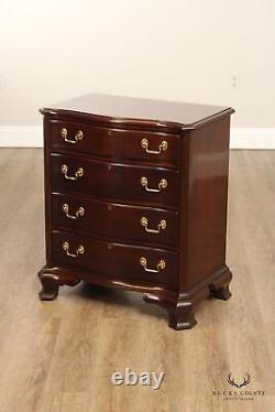 Councill Craftsmen Georgian Style Mahogany Nightstand Chest