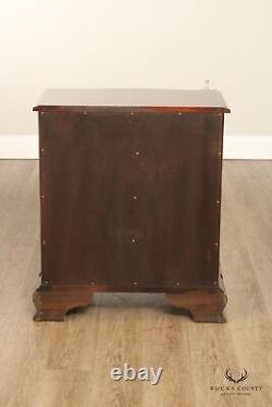 Councill Craftsmen Georgian Style Mahogany Nightstand Chest