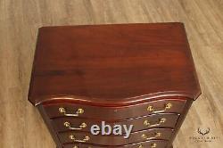 Councill Craftsmen Georgian Style Mahogany Nightstand Chest