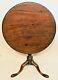 Exceptional 18th Century Carved Mahogany English Chippendale Tilt Top Tea Table