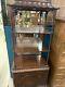 Early 19th Century Chinese Chippendale Etagere Display Shelf & Cabinet