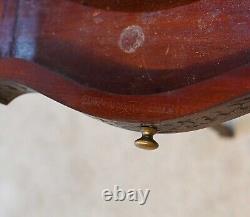 Edwardian Side Tea Table Mahogany Chippendale Style 1900