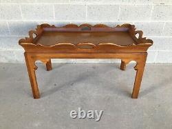 Ej Victor Chippendale Style Butler Table Coffee Table