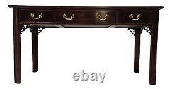 Ethan Allen Georgian Court Chippendale Sofa hall foyer table console 225