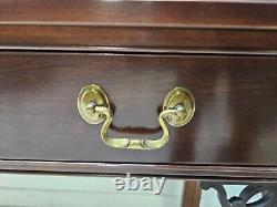 Ethan Allen Georgian Court Chippendale Sofa hall foyer table console 225