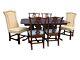 Ethan Allen Georgian Court Chippendale Style Complete Dining Set