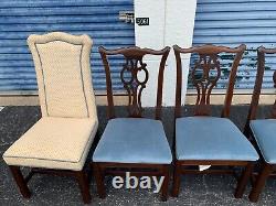 Ethan Allen Georgian Court Chippendale Style complete dining set