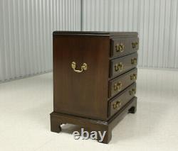 Ethan Allen Georgian Court Collection Small Chippendale Silver Chest #11-3005