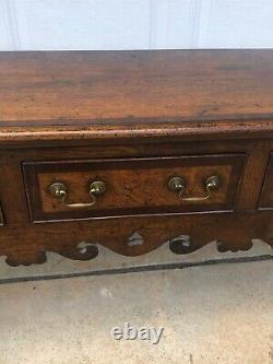 Exceptional Chippendale 1720's English Inlay Sofa Console Table