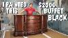 Expensive Bernhardt Buffet Makeover With Paint