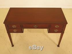 F47721EC BAKER Chippendale 5 Drawer Mahogany Desk Or Vanity