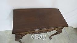 Fancher Console Table Chippendale Mahogany Server