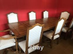 Fantastic Designer Art Deco style Oak dining set pro French Polished