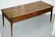French Napoleonic Era 1780 Large Fruitwood Refectory Dining Table Huge Drawers