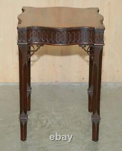 Fully Restored Antique Howard & Sons Thomas Chippendale Kettle Stand Side Table