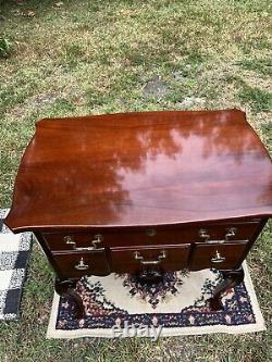FurnitureChippendale Lexington LowBoy Tables Solid Mahogany Free Delivery 100mil