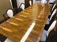 Gorgeous Designer Art Deco Style Burr Yew Tree Dining Table Pro French Polished