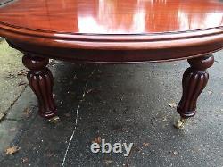 Grand Victorian Regency Style Mahogany Table Pro French Polished
