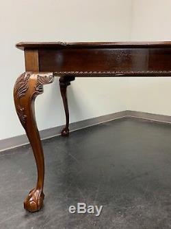 HENREDON Rittenhouse Square Mahogany Chippendale Ball in Claw Dining Table