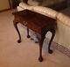 Henredon Rittenhouse Square Mahogany Chippendale Console Table-ball In Claw-ex