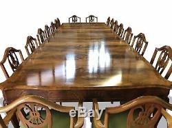 HUGE and Magnificent rare 14ft Burr Walnut dining table pro French polished
