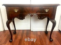 Hall Entry Foyer Table Berkey and Gay Chippendale