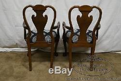 Harden Solid Cherry Chippendale Dining Room Table & Chair Set