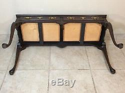 Harden Tea Buffet Console Sofa Table Georgian Queen Anne Chippendale 2 Drawers