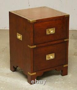 Harrods London Reh Kennedy Military Campaign Bedside Table Size Chest Of Drawers