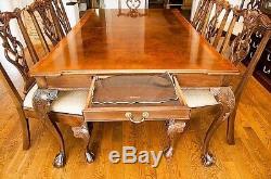 Hendredon Mahogany Dining Table And 6 Chairs $3000.00